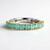 Anello in argento con Fluoroapatite Verde (Gems en Vogue)