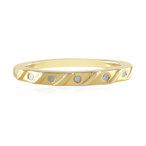 I2 (I) Diamant-Silberring