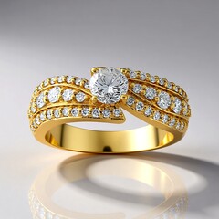 Anello in oro con Diamante SI1 (G)