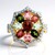Anillo en plata con Turmalina rosa de Brasil (de Melo Essence)