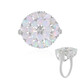 Anello in argento con Opale di Welo