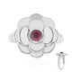 Anello in argento con Rodolite della Rift Valley (Remy Rotenier)