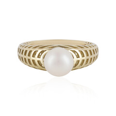 9K Freshwater pearl Gold Ring (Ornaments by de Melo)
