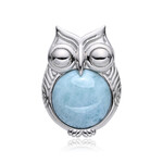 Larimar-Silberanhänger