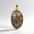 Ciondolo in argento con Legno Fossile