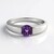 Anello in argento con Quarzo Azur