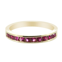 10K AAA Mozambique Ruby Gold Ring