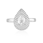 Anillo en plata con Topacio blanco (MONOSONO COLLECTION)