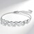 Bracciale in argento con Topazio Bianco