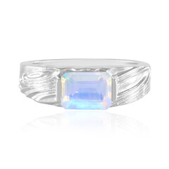 Anillo en plata con Ópalo de Welo (de Melo)