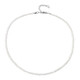 Collier en argent et Saphir blanc