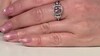 Zilveren ring met een Braziliaanse Morganiet