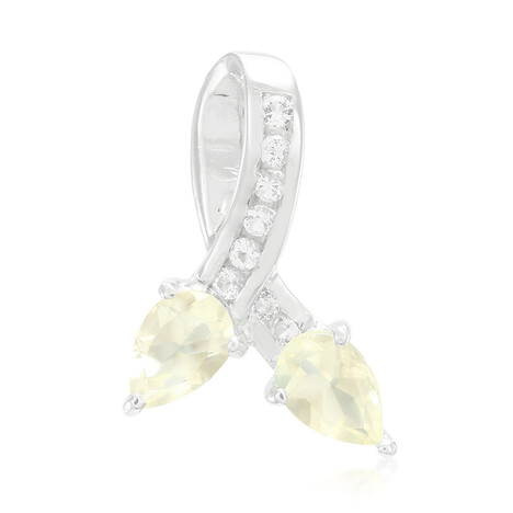 Orthoklas-Silberanhänger