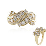 14K I2 (I) Diamond Gold Ring (de Melo Gold)