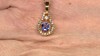 Colgante en plata con Tanzanita