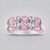 Anello in oro con Spinello Birmano Rosa (CIRARI)