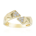 Gouden ring met I1 (H) Diamanten (CIRARI)