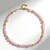 Collana in argento con Quarzo Rosa (Riya)