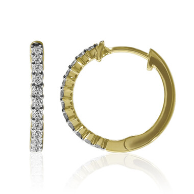 Orecchini in oro con Diamante SI1 (G) (Annette)