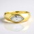 Anello in oro con Zircone (de Melo Gold)