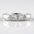 Anello in argento con Diamante I2 (I)