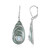 Sky Blue Topaz Silver Earrings(Adela Silber)