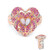 Zilveren ring met witte opalen (Gems en Vogue)