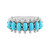 Bague en argent et Turquoise Sleeping Beauty (Dallas Prince Designs)