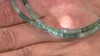 Collar en plata con Grandidierita