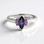 Anello in argento con Iolite