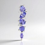Ciondolo in argento con Tanzanite