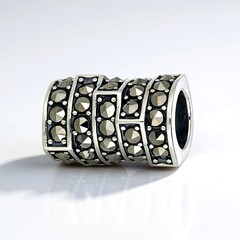 Ciondolo in argento con Marcassite (MONOSONO COLLECTION)