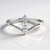 Anello in argento con Zircone