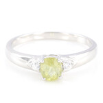 Zilveren ring met een koper toermalijn