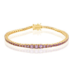 Zilveren armband met amethisten