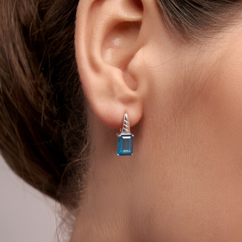 Braldu Fluorite Silver Earrings (Pallanova)