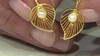 Pendientes en plata con Perla blanca Freshwater (Joias do Paraíso)