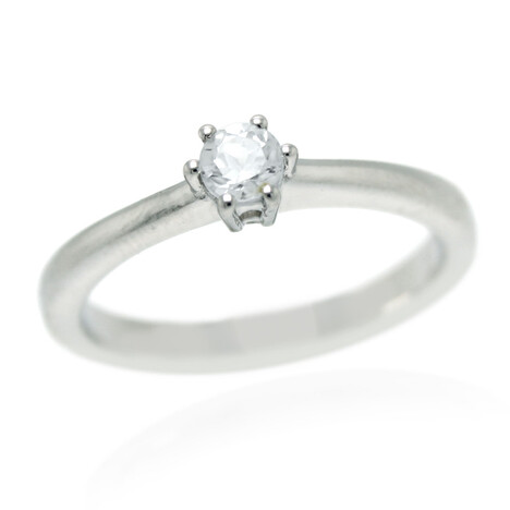 Anillo en plata con Zircón