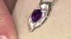 Colgante en plata con Amatista de Uruguay (Pallanova)