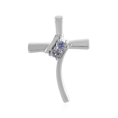 AAA-Regenbogen-Mondstein-Silberanhänger