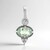 Ciondolo in argento con Ambligonite