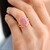 Rhodochrosit-Goldring (CIRARI)