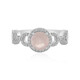 Bague en argent et Quartz rose