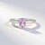 Anello in argento con Kunzite