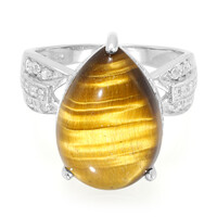 Anello in argento con Occhio di Tigre