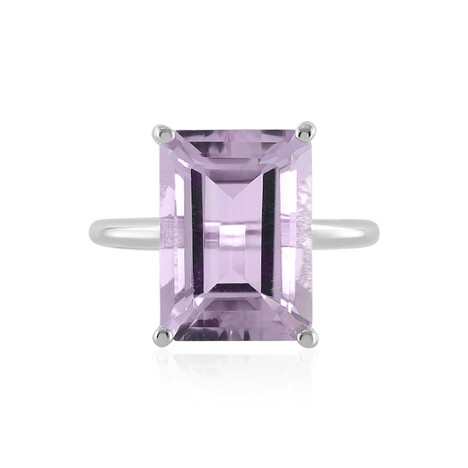 Anillo en plata con Amatista Rosa de Francia