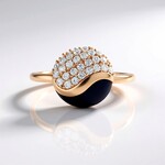 Anello in argento con Zircone (SAELOCANA)