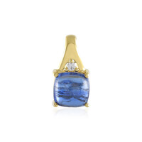 Ciondolo in argento con Cianite del Nepal