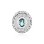 Ratanakiri-Zirkon-Silberanhänger