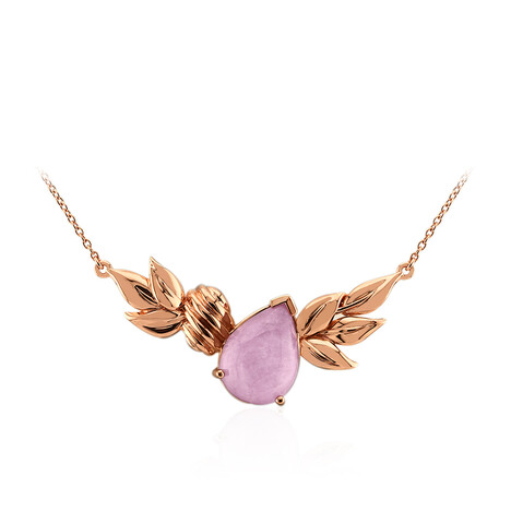 Kunzit-Silbercollier (TPC)